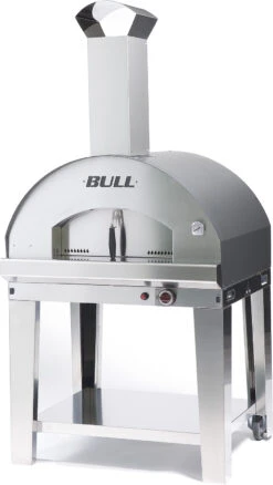 BULL Pizzaofen Gas XL - Standgerät 80 X 60 Cm