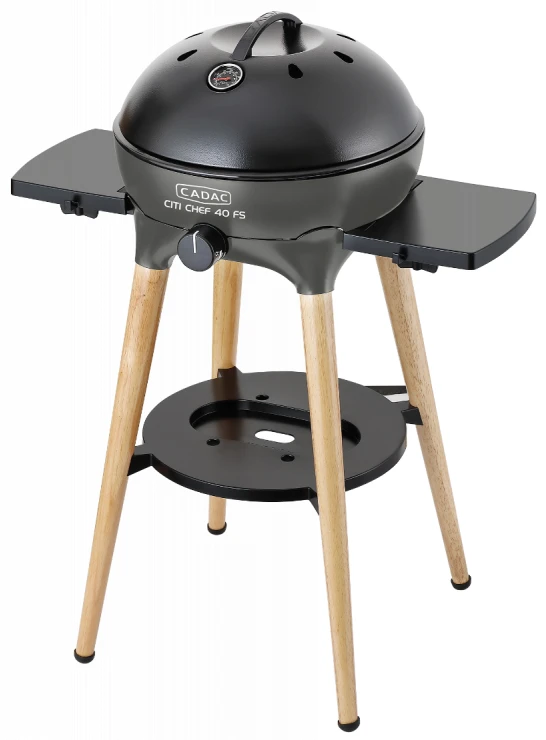 CADAC Gasgrill Citi Chef 40 FS BBQ / Dome Flint Grey, 50 Mbar 1 CADAC Gasgrill Citi Chef 40 FS BBQ / Dome Flint Grey, 50 Mbar