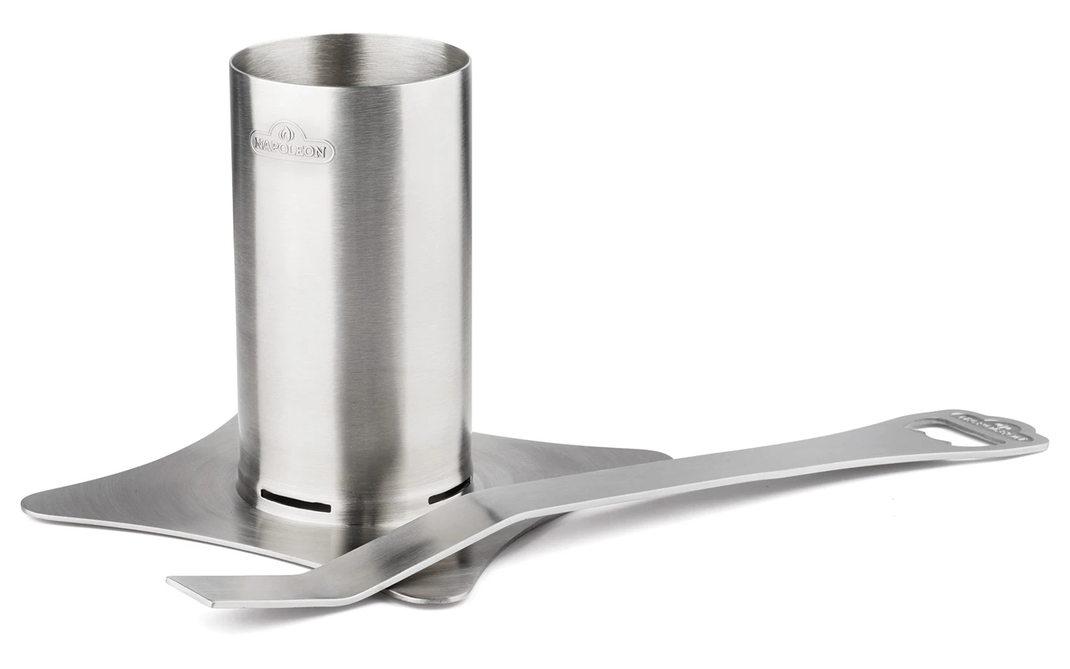 Napoleon Edelstahl Hähnchenhalter Mit Abnehmbarem Griff 1 Napoleon Edelstahl Hähnchenhalter Mit Abnehmbarem Griff