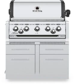 Broil King Outdoor Küche - Grillschrank Für 5-Brenner 962 Mm -Küche Zu Hause 806600 Broil King Outdoor Kueche Grillschrank 5 Brenner Einbaugrill
