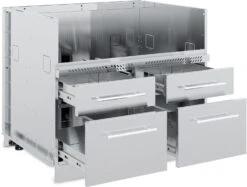 Broil King Outdoor Küche Komplettset Mit Imperial S570 PRO Built In Gasgrill Mit Drehspieß, Gasflaschenschrank Und 3er Schubladenschrank 11 Broil King Outdoor Küche Komplettset Mit Imperial S570 PRO Built In Gasgrill Mit Drehspieß, Gasflaschenschrank Und 3er Schubladenschrank -Küche Zu Hause 806600 Broil King Outdoor Kueche Grillschrank 5 Brenner Schubladen