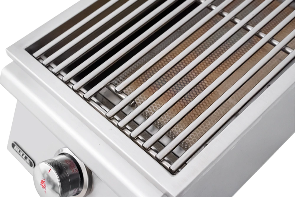 BULL Infrarot Einbau Seitenbrenner / Edelstahl / Slide-In 4 BULL Infrarot Einbau Seitenbrenner / Edelstahl / Slide-In – Bild 4