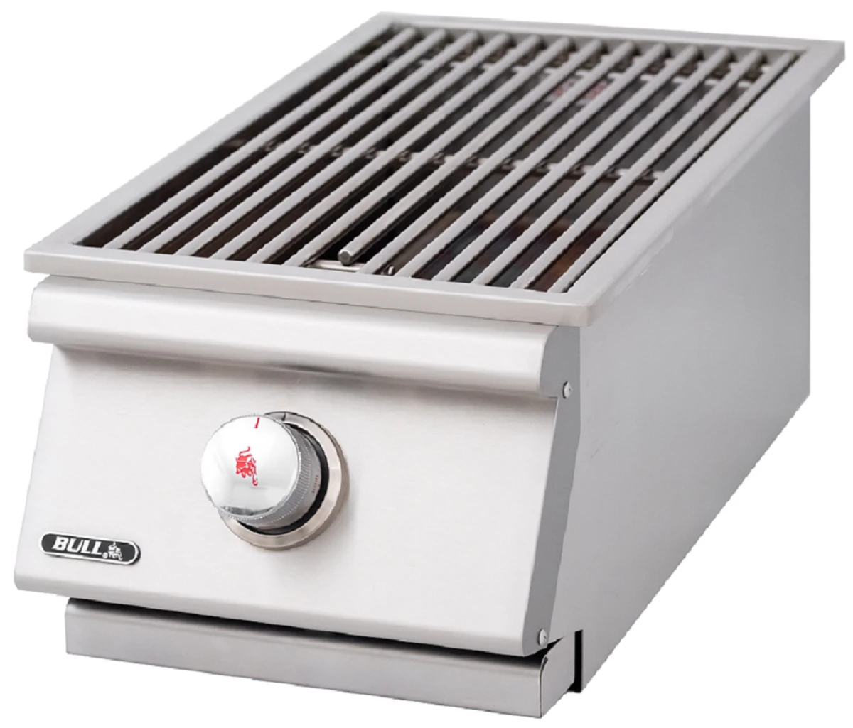 BULL Infrarot Einbau Seitenbrenner / Edelstahl / Slide-In 2 BULL Infrarot Einbau Seitenbrenner / Edelstahl / Slide-In – Bild 2