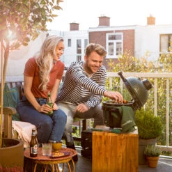 Big Green Egg Mini Keramikgrill Starter - Paket -Küche Zu Hause Big Green Egg Mini Balkongrill Kompaktgrill 1