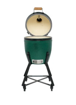 Big Green Egg Small Keramikgrill Starter - Paket 19 Big Green Egg Small Keramikgrill Starter - Paket -Küche Zu Hause Big Green Egg Small in Nest deckel offen