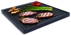 Broil King Grillplatte / Gussplatte Signet -Küche Zu Hause Broil King Grillplatte Gusseisen Signet 11221 propped 02