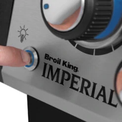 Broil King Imperial 590 IR Black Gasgrill - Modell 2023 20 Broil King Imperial 590 IR Black Gasgrill - Modell 2023 -Küche Zu Hause Broil King Imperial 590 IR Beleuchtung Knopf