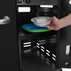 Broil King Regal 490 Black Gasgrill Inkl. Drehspieß - SMART Deal Inkl. Grillfürst Grill Control - Modell 2023 -Küche Zu Hause Broil King Regal 490 Unterwagen Ablage