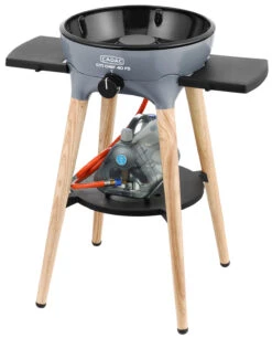 CADAC Gasgrill Citi Chef 40 FS BBQ / Dome Steel Grey, 50 Mbar -Küche Zu Hause CADAC Citi Chef 40 FS Steel Grey 3 Gaskartuschen 1