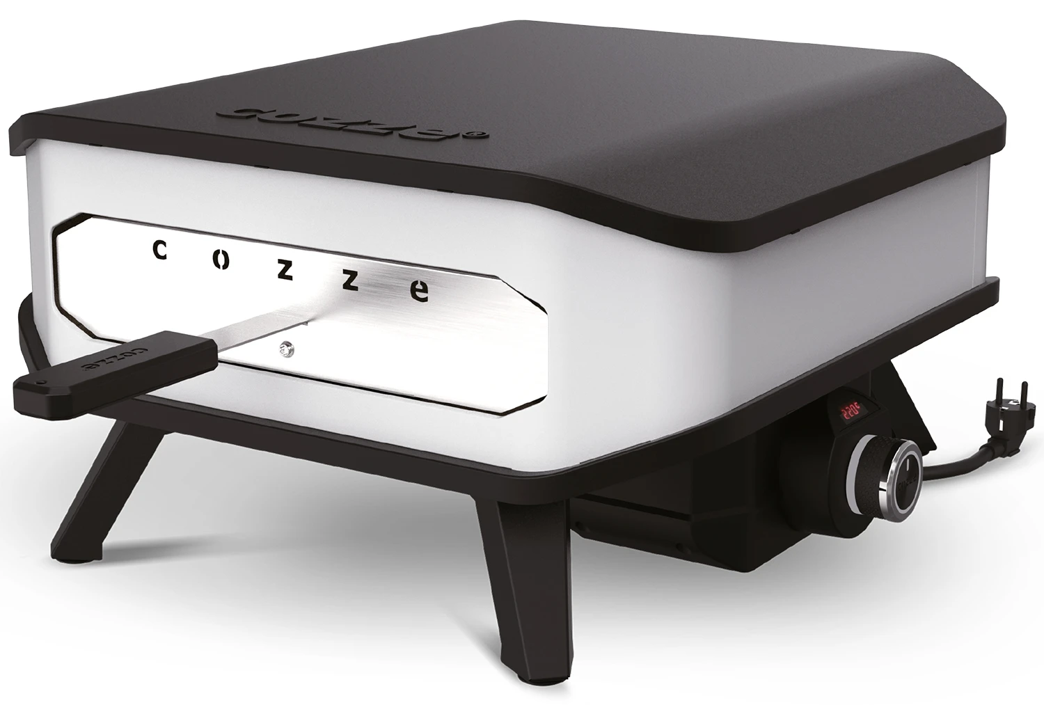 COZZE Pizzaofen Elektrisch 34 Cm (13") - Inkl. Pizzastein & Hitzeschild 2 COZZE Pizzaofen Elektrisch 34 Cm (13") - Inkl. Pizzastein & Hitzeschild – Bild 2