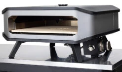 COZZE Pizzaofen Gas 42,5 Cm (17") Mit Thermometer - Inkl. Pizzastein -Küche Zu Hause Cozze Gas Pizzaofen Thermometer 17 Zoll