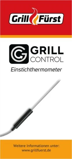 Broil King Imperial S590 PRO IR Gasgrill - Modell 2023 - SMART Deal Inkl. Grillfürst Grill Control Mit Companion Device Und Einstichthermometer -Küche Zu Hause Grill Control Einstichthermometer