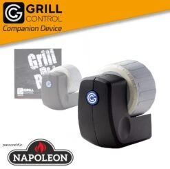 Napoleon Prestige Pro 825-3 Edelstahl Gasgrill Inkl. Drehspieß Und Bodenbeleuchtung - Modell 2023 - SMART Deal Inkl. Grillfürst Grill Control Mit Companion Device Und Einstichthermometer -Küche Zu Hause Grill Control Smart Grill Companion Device Napoleon