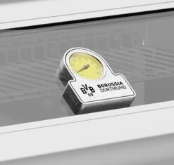 Grillfürst G521G 5-Brenner Edelstahl-Gasgrill Borussia Dortmund Edition Mit Hochtemperaturbrenner, Heckbrenner Und Gusseisen Rosten -Küche Zu Hause Grillfuerst BVB Logo Deckel Edelstahl G521