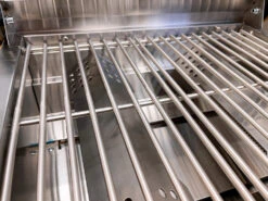 Grillfürst G201E 2-Brenner Gasgrill Portabel V2 - Campinggrill / Balkongrill 50mbar -Küche Zu Hause Grillfuerst Campinggrill geteilter Grillrost