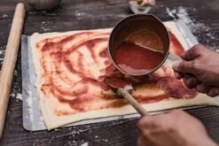 Grillfürst Pizzastein Eckig 40 X 30 Cm Mit Pizzablech 11 Grillfürst Pizzastein Eckig 40 X 30 Cm Mit Pizzablech -Küche Zu Hause Grillfuerst Edelstahl Pizzablech