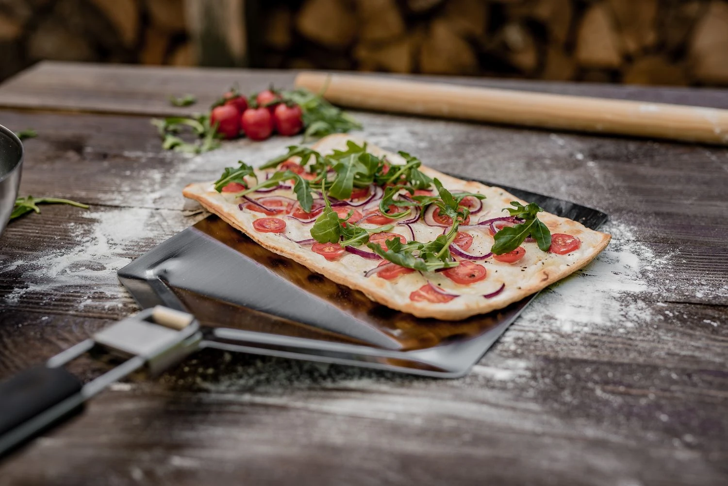 Grillfürst Pizzaheber / Pizzaschieber Edelstahl Klappbar 2 Grillfürst Pizzaheber / Pizzaschieber Edelstahl Klappbar – Bild 2