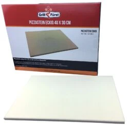 Grillfürst Pizzastein Rechteckig 40 X 30 Cm