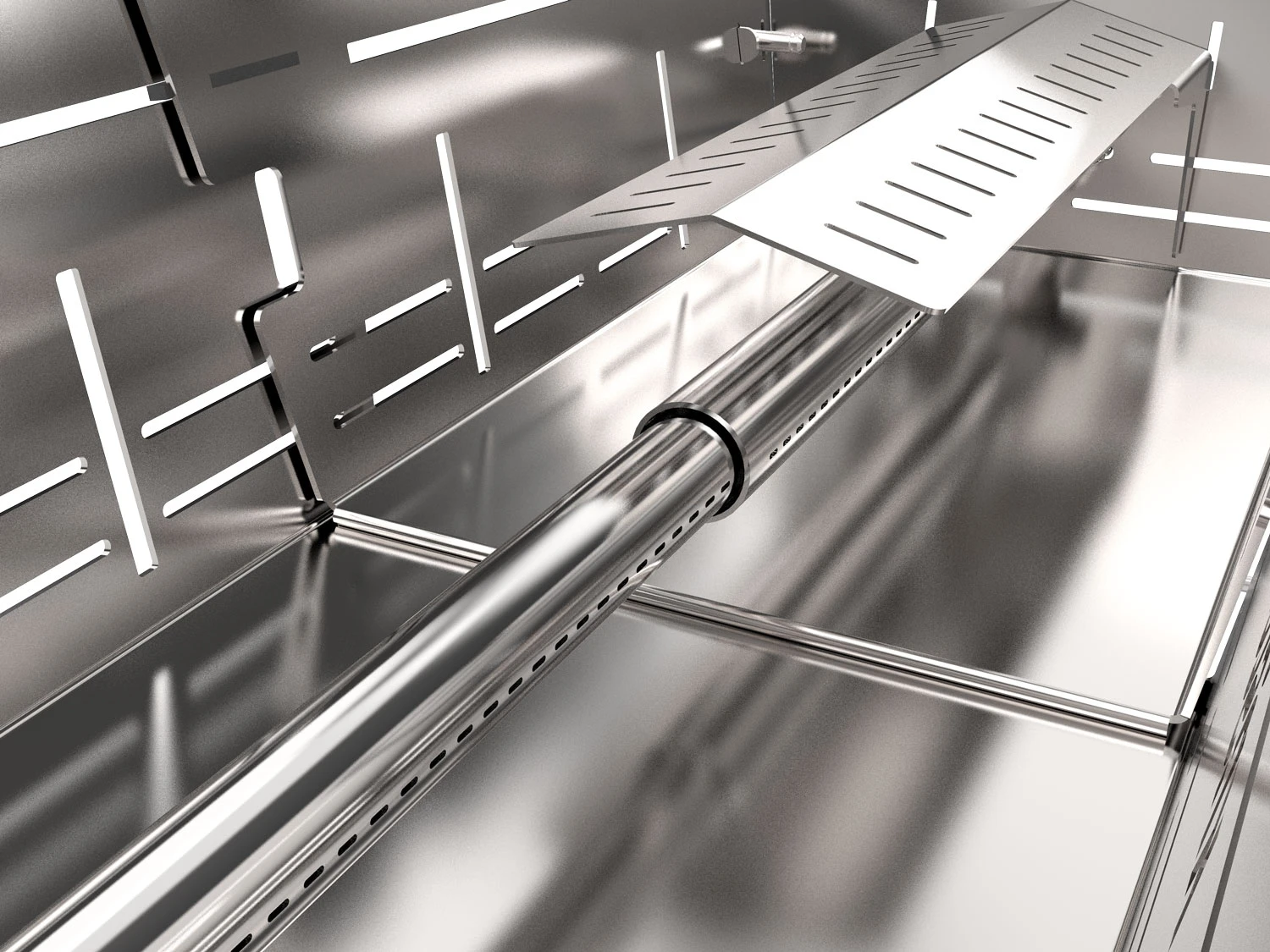 Knister Edelstahl-Gasgrill - Ausziehbarer Kompaktgrill 9 Knister Edelstahl-Gasgrill - Ausziehbarer Kompaktgrill – Bild 9