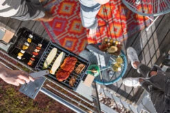 Knister Gasgrill - Ausziehbarer Kompaktgrill 28 Knister Gasgrill - Ausziehbarer Kompaktgrill -Küche Zu Hause Knister Gasgrill Spiesse Grillrost