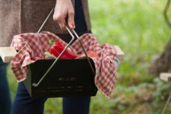 Knister Grill Small - Holzkohle Kompaktgrill 17 Knister Grill Small - Holzkohle Kompaktgrill -Küche Zu Hause Knister Gril Small Tragekorb