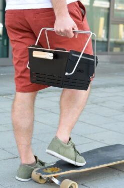 Knister Grill Original - Ausziehbarer Holzkohle Kompaktgrill 34 Knister Grill Original - Ausziehbarer Holzkohle Kompaktgrill -Küche Zu Hause Knister Grill leichter Transport unterwegs