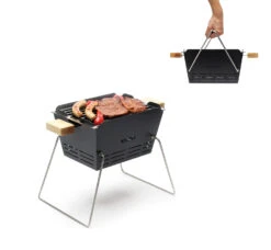 Knister Grill Small - Holzkohle Kompaktgrill 14 Knister Grill Small - Holzkohle Kompaktgrill -Küche Zu Hause Knister Small Transport Henkel umklappbar