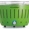 LotusGrill S - Holzkohle Tischgrill - Limettengrün Inkl. Tasche