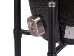 Monolith Grill LeCHEF BBQ GURU - PRO-Serie 2.0 Schwarz - MIT Gestell Und Seitentischen - Inkl. DynaQ Controller Set -Küche Zu Hause Monolith BBQ Guru Version