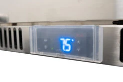 Napoleon Outdoor - Kühlschrank, 135 Liter, Rechtsdrehende Tür Mit Doppelverglasung Und LED Beleuchtung - Wasserdicht Nach IP24 -Küche Zu Hause NFR135ORGL Napoleon Outdoor Kuehlschrank Temperatureinstellung