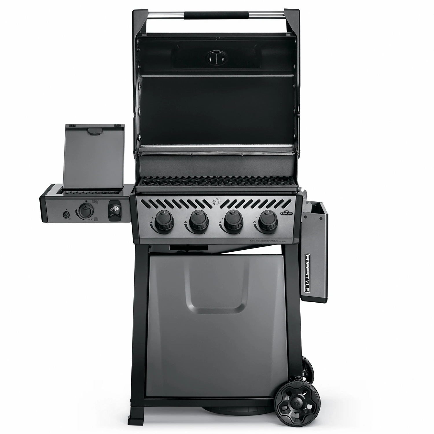 Napoleon Freestyle 425 Gasgrill, Graphit - Mit Sizzle Zone - Modell 2023 - X-DEAL Inkl. Drehspieß 3 Napoleon Freestyle 425 Gasgrill, Graphit - Mit Sizzle Zone - Modell 2023 - X-DEAL Inkl. Drehspieß – Bild 3
