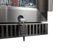 Napoleon Outdoor - Kühlschrank, 135 Liter, Linksdrehende Tür Mit Doppelverglasung Und LED Beleuchtung - Wasserdicht Nach IP24 -Küche Zu Hause Napoleon Kuehlschrank abschliessbarNFR135OLGL