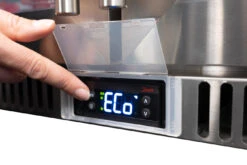 Napoleon Outdoor - Kühlschrank, 210 Liter, 2-türig Mit Doppelverglasung Und LED Beleuchtung - Wasserdicht Nach IP24 -Küche Zu Hause Napoleon Outdoor Kueche Kuehlschrank Eco Mode