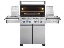 Napoleon Prestige Pro 500-3 Edelstahl Gasgrill Inkl. Drehspieß - X-DEAL Inkl. Napoleon Holzkohlegrill Kugelgrill Ø 57cm -Küche Zu Hause Napoleon Prestige Pro 500 offen 01