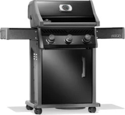 Napoleon Rogue 425 Gasgrill - All Black - Modell 2023 - Inkl. Abdeckhaube -Küche Zu Hause Napoleon Rogue R425 Gasgrill All Black seitlich