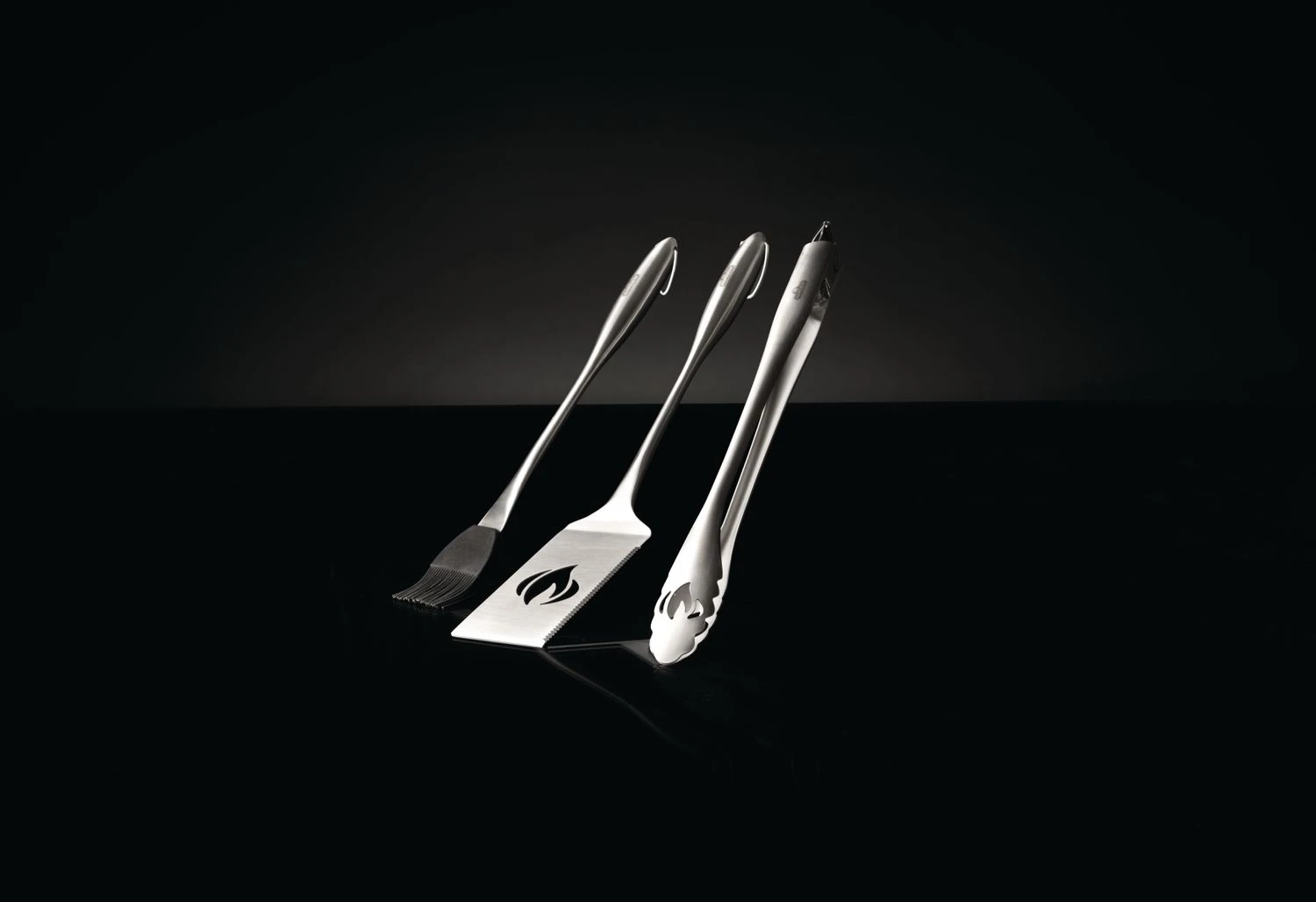 Napoleon 3-teiliges Grillbesteck Set Aus Edelstahl 1 Napoleon 3-teiliges Grillbesteck Set Aus Edelstahl