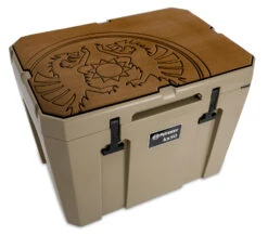 Petromax Haft-Auflage Für Kühlbox Kx50 Braun Mit Drachenemblem -Küche Zu Hause Petromax kx50 padw d Haft Auflage Kuehlbox kx50 sand braun Drachen 3 1625147104