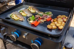 Pit Boss Plancha Grill Ultimate Plancha 2-Brenner - Mit Untergestell -Küche Zu Hause Pit Boss Planchagrillen Ultimate Plancha 2 Brenner