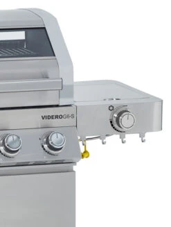 Rösle Edelstahl Gasgrill Videro G6-S VARIO+ - Limited Edition Modell 2023 - SMART Deal Inkl. Grillfürst Grill Control -Küche Zu Hause Roesle Videro 25528 G6 S Edelstahl Seitenkocher abklappbar