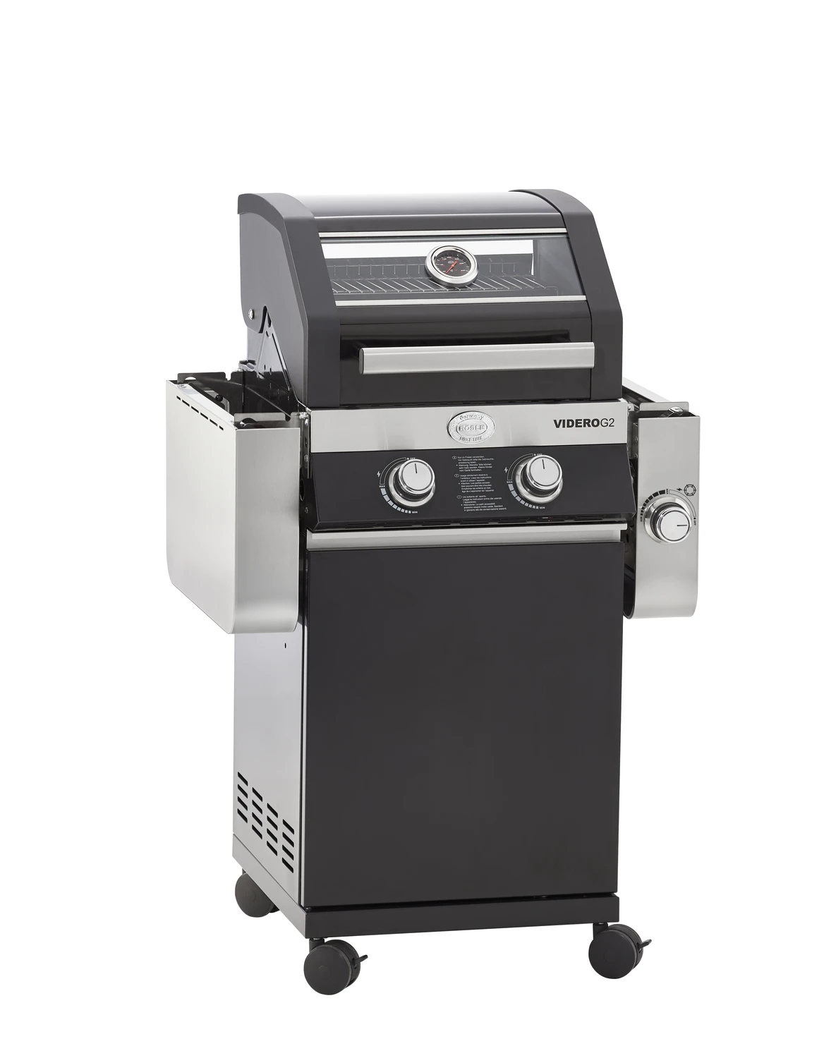 Rösle Gasgrill Videro G2 Schwarz - Modell 2022 Inkl. Abdeckhaube 3 Rösle Gasgrill Videro G2 Schwarz - Modell 2022 Inkl. Abdeckhaube – Bild 3