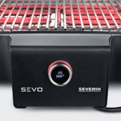 Severin Elektrogrill Tischgrill SEVO G - Boost Zone 500°C - 3.000 W -Küche Zu Hause Severin Elektrogrill Sevo G pg8104 display 2
