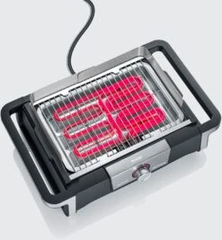 Severin Elektro Tischgrill SENOA Boost - Boost Zone 500°C - 3.000 W -Küche Zu Hause Severin Senoa boost s PG8113 boostzone