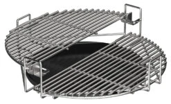 The Bastard Keramikgrill VX Large - Complete - Schwarz Matt - Modell 2023 -Küche Zu Hause The Bastard Multilevel Cooking System Large Setter Hitzedeflektor