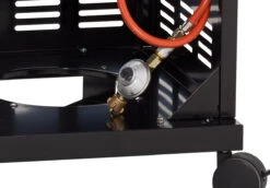 Rösle Gasgrill Videro G4-S VARIO+ Schwarz - Modell 2023 - SMART Deal Inkl. Grillfürst Grill Control + Abdeckhaube Und Grillplatte -Küche Zu Hause Videro Schlauchbruchsicherung