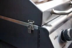 Grillfürst G201E 2-Brenner Gasgrill Portabel V2 - Campinggrill / Balkongrill 50mbar -Küche Zu Hause grillfuerst g201 verschluss 1