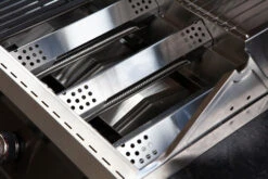 Grillfürst G401G 4-Brenner Einbaugrill - Eintracht Frankfurt Edition - Gusseisenroste -Küche Zu Hause grillfuerst g401 flammenverteiler