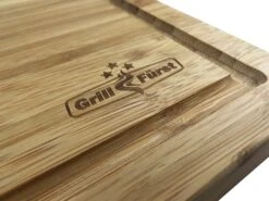 Grillfürst Bambus Schneidebrett Groß 50 X 30 Cm Bambus -Küche Zu Hause grillfuerst schneidebrett gross logo