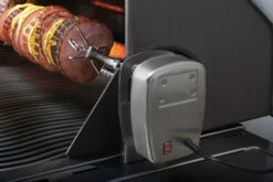Napoleon Drehspieß / Rotisserie Comm. Quality LEX605, 730, PRO605 Holzkohle -Küche Zu Hause napoleon rotisserie drehspiess mit grillgut 02 1