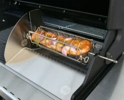Outdoorchef DGS Drehspieß Mit Korb Für Dualchef Gasgrills